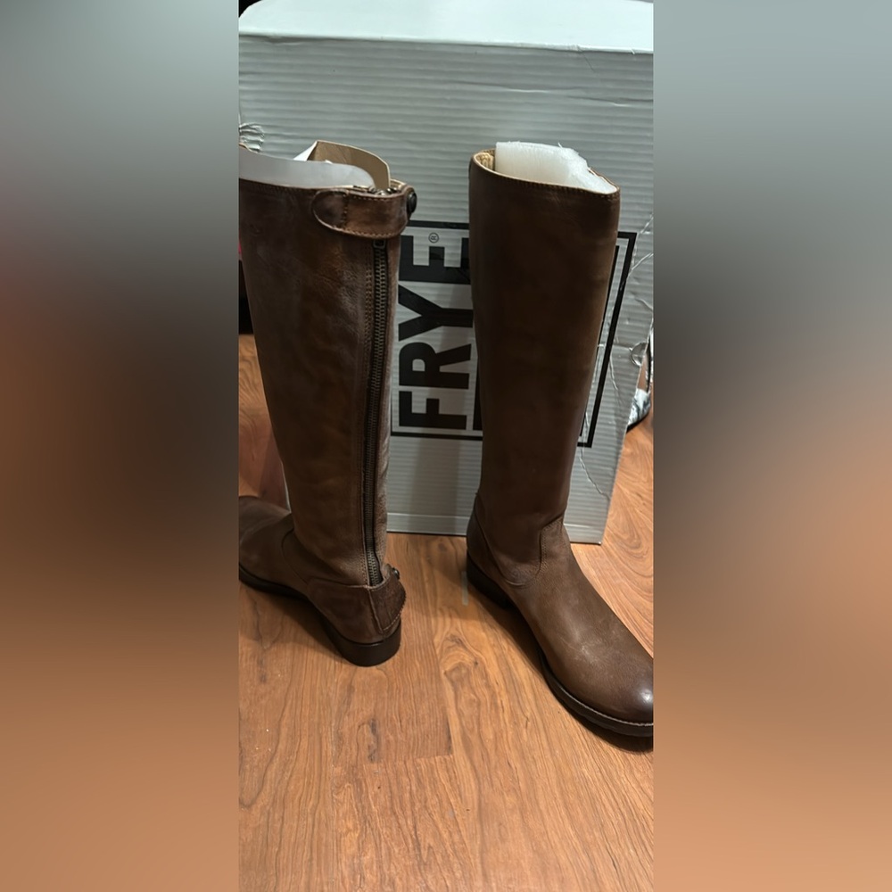 Frye boots, brand new never worn. You can stilll smell the leather!